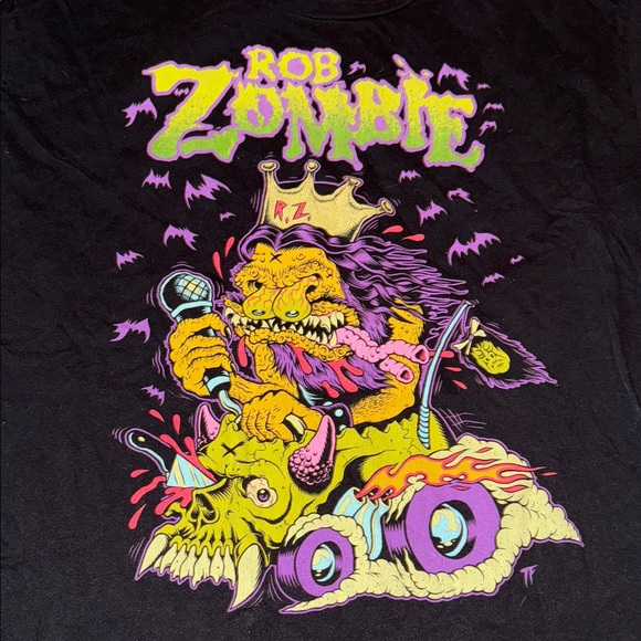 Rob Zombie 2001 concert men's XXL Tour shirt - Picture 1 of 2